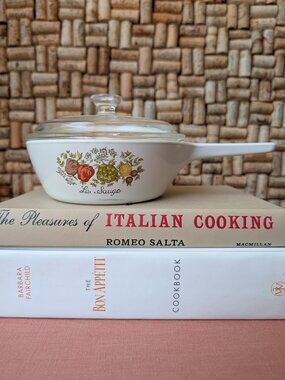 CorningWare Spice of Life P‑81‑B “La Sauge” Petite Pan with Lid